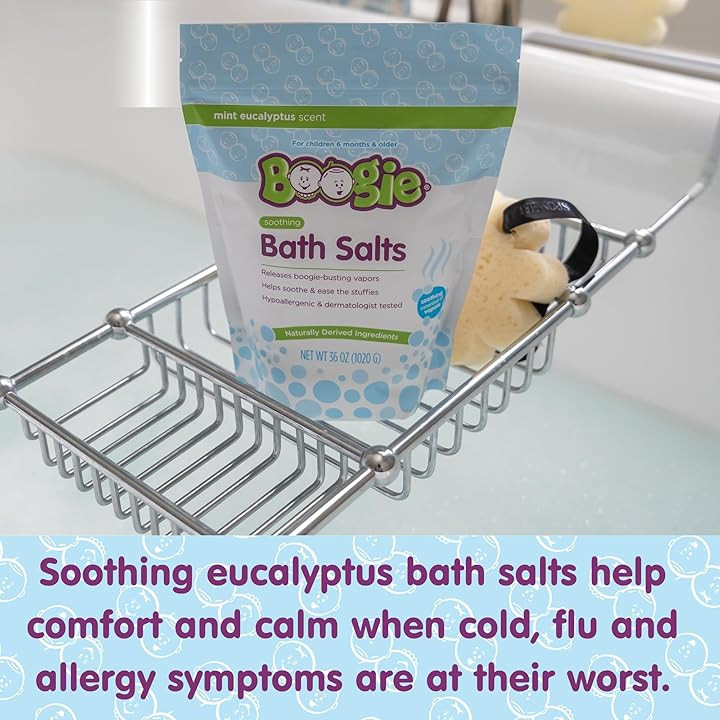 Boogie Kids Soothing Bath Salts by The Makers of Boogie Wipes, Hypoallergenic, Naturally Derived, Made with Natural... | Amazon (CA)