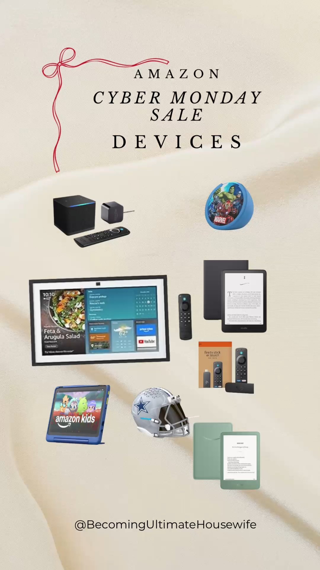 CYBER MONDAY DEALS YOU NEED 📱🔥
Rounding up all my Amazon device favorites because the sales are TOO good today — if you’ve been waiting to snag any of these, this is your sign. 👇🏼✨

✔️ Kids’ Fire Tablet (Ezra-approved)
✔️ Fire Cube + Fire Stick (movie nights just got upgraded)
✔️ Kindle in Black + the prettiest Matcha Green
✔️ Echo Dots — NFL Helmets and Marvel edition (so fun for gifts!)

Everything is on sale for Cyber Monday, and I linked every single one for you. Tap to shop and grab them before prices jump back up! 🖤🤍

Linking the entire collage below — happy shopping & saving!

#LTKCyberWeek #LTKHome #LTKGiftGuide