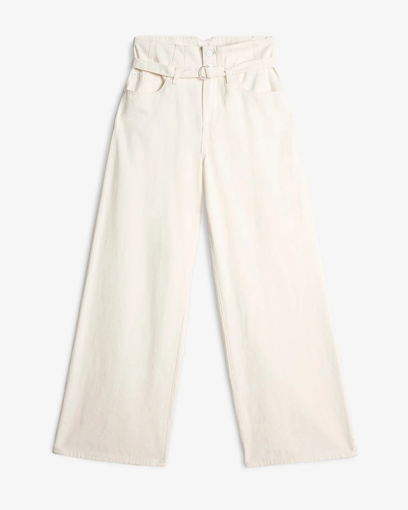 Linen Blend Belted Wide Leg | 7 For All Mankind