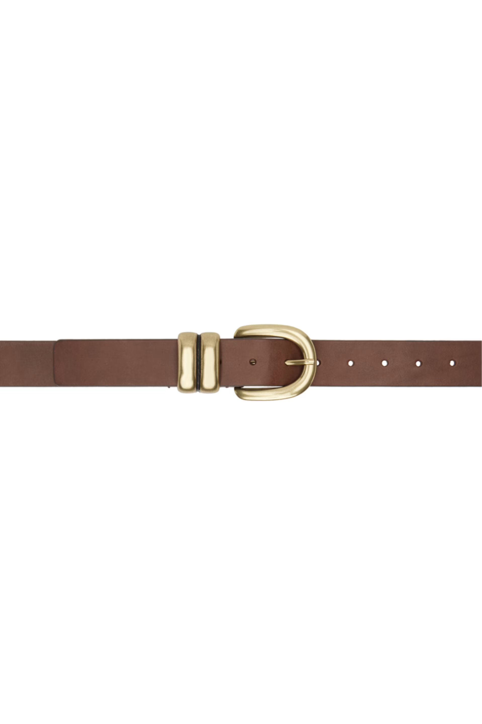 Brown Zoira Leather Belt | SSENSE