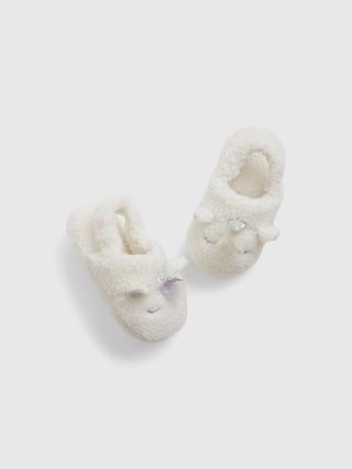 Toddler Sherpa Unicorn Slippers | Gap (US)