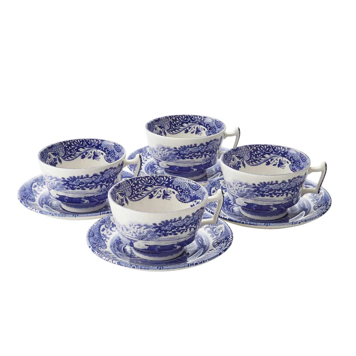 Spode Blue Italian Teacup & Saucer 7 Oz & Reviews | Wayfair | Wayfair North America