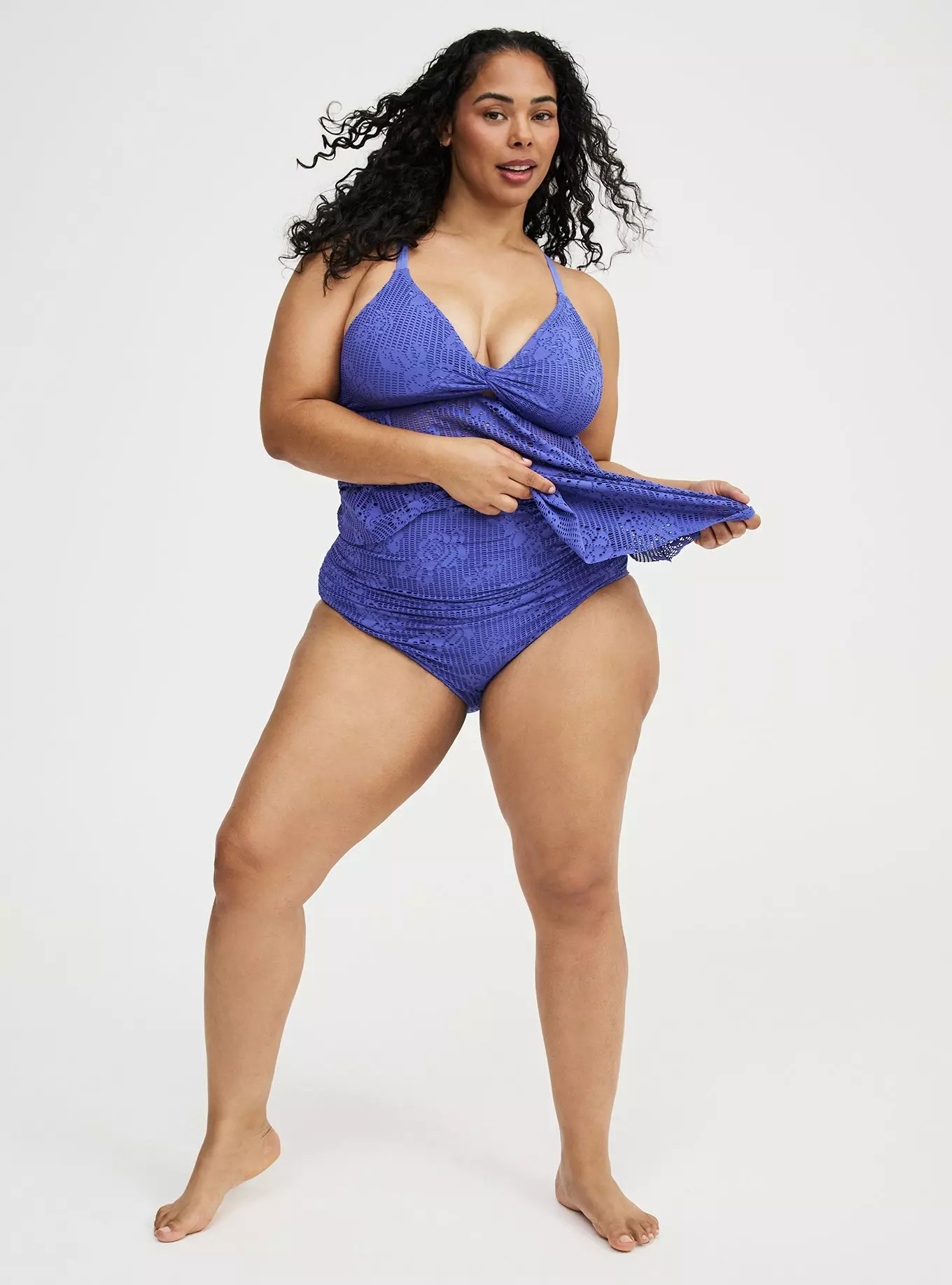 Crochet High-Rise Swim Bottom | Torrid (US & Canada)