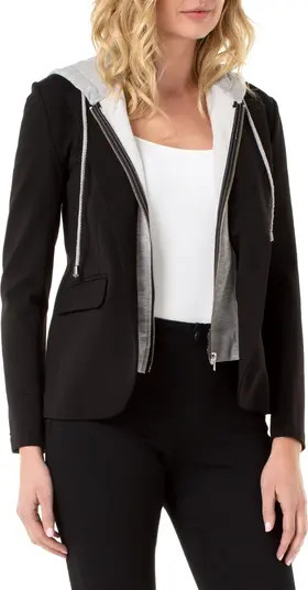 Hooded Boyfriend Blazer | Nordstrom