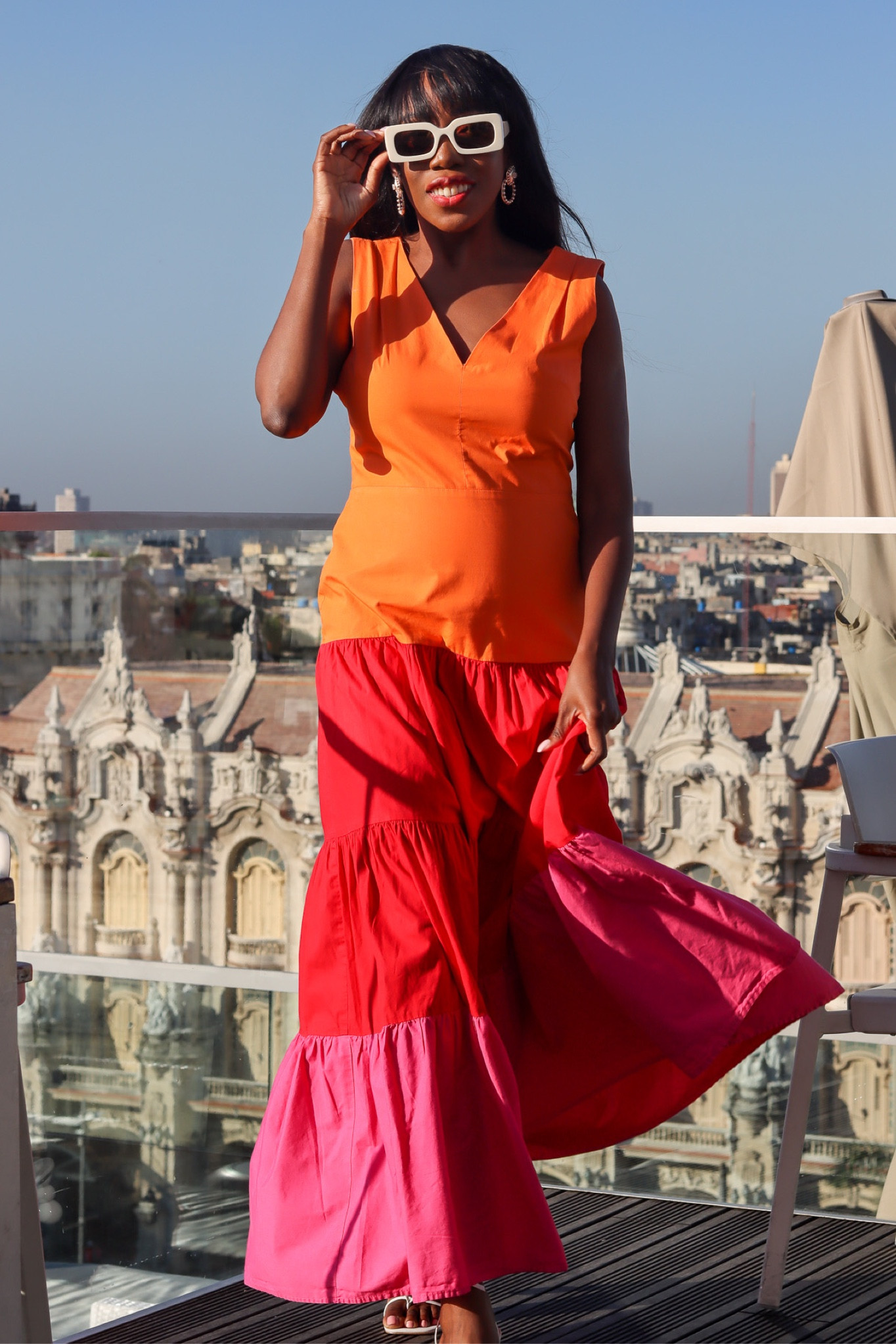 Wore this gorgeous dress to Cuba earlier in the year. 
It’s true to size. Wearing a size 6. 
Save 40% off with code: RTRFABY 

Spring Dresses | Spring Styles | Maxi Dresses | Summer Dresses | Ootd 

#LTKtravel #LTKFestival #LTKFind