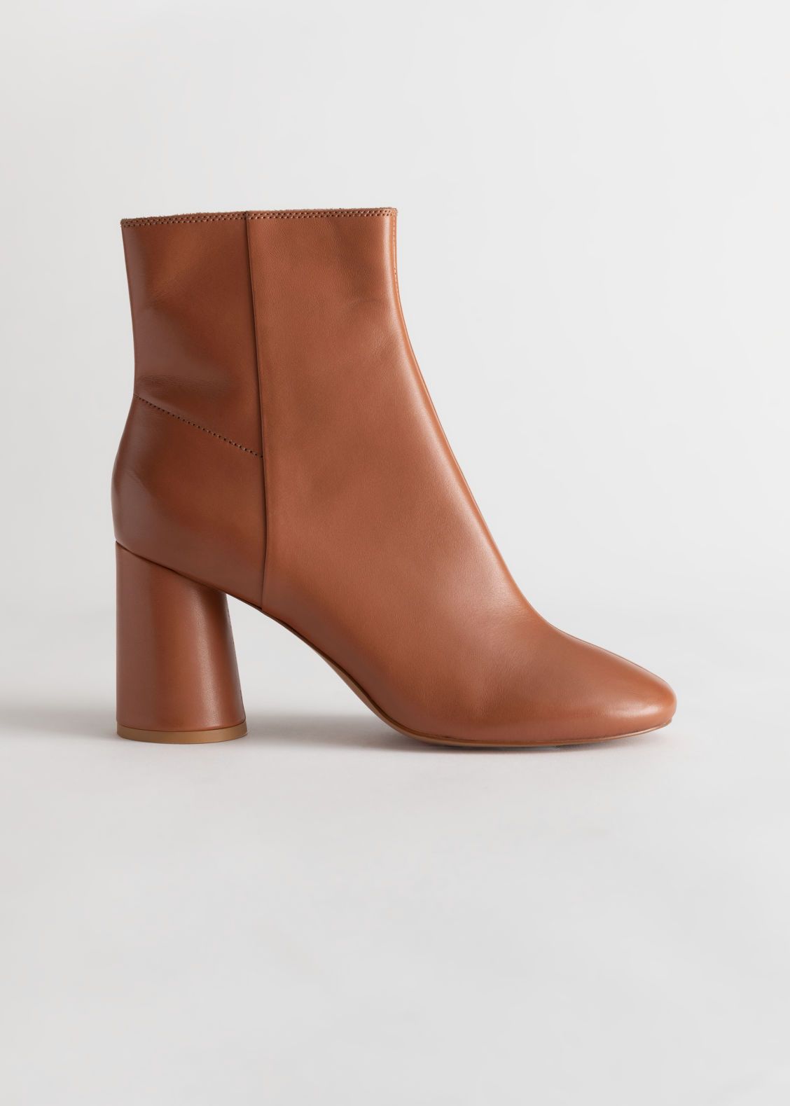 Almond Toe Leather Ankle Boots | & Other Stories (EU + UK)