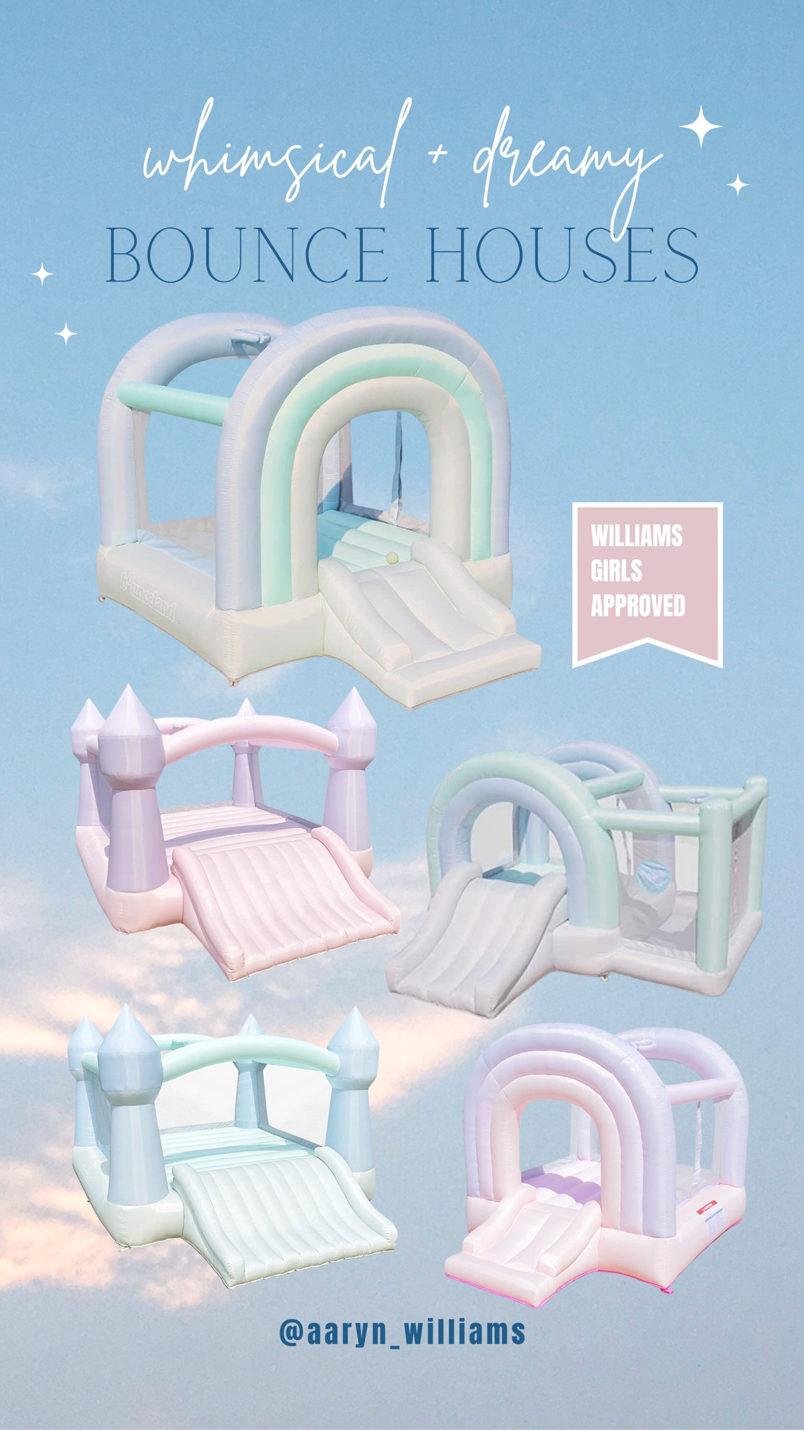 The girls are LOVING this bounce house they got for Christmas! ☁️✨🫶🏻 

#LTKfamily #LTKkids