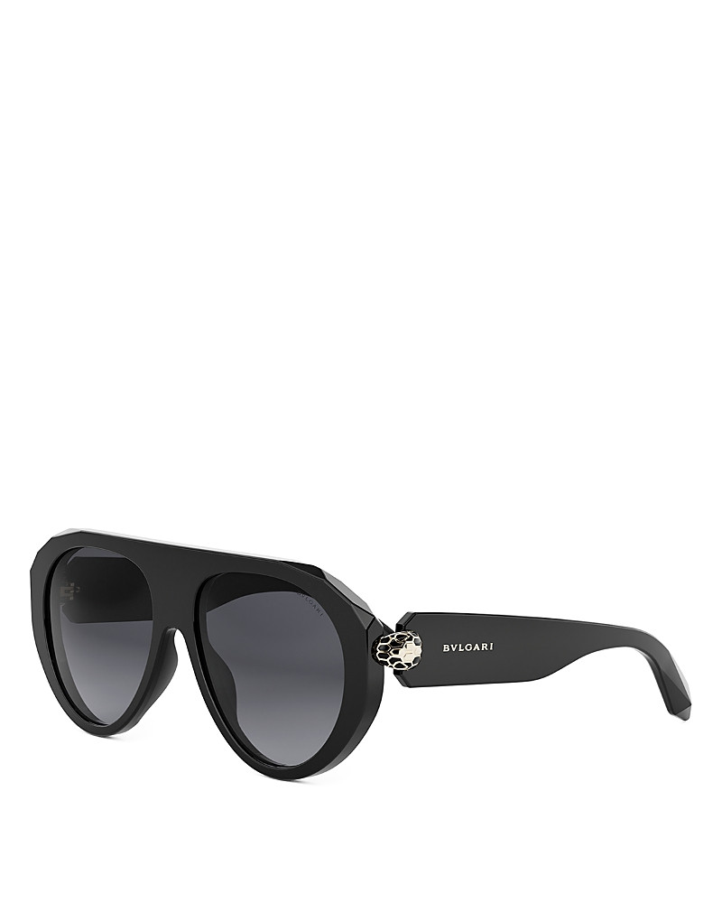 Bvlgari Serpenti Forever Pilot Sunglasses, 56mm | Bloomingdale's (US)