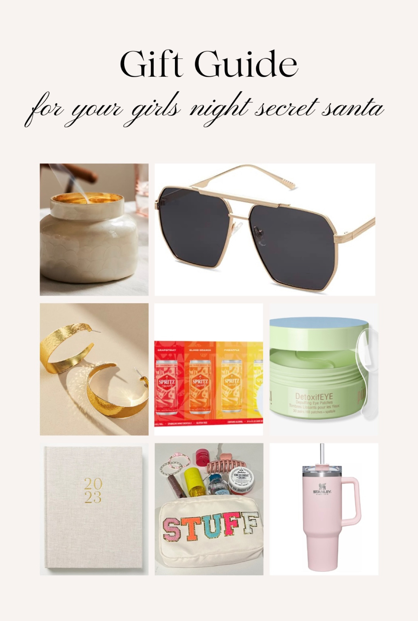 These gifts will be oh so perfect for your girls night secret santa 🎅🏼

#LTKHoliday #LTKunder50 #LTKGiftGuide