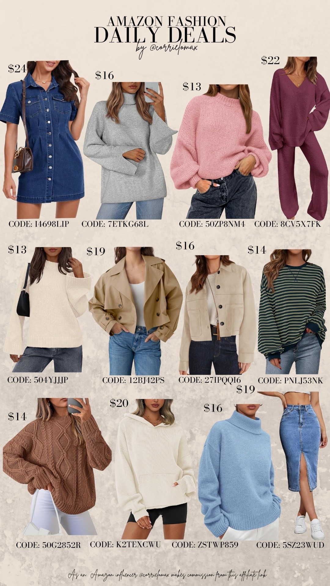 Amazon promo codes!! 🤗

Happy shopping! XO

#LTKSaleAlert #LTKStyleTip #LTKFindsUnder100