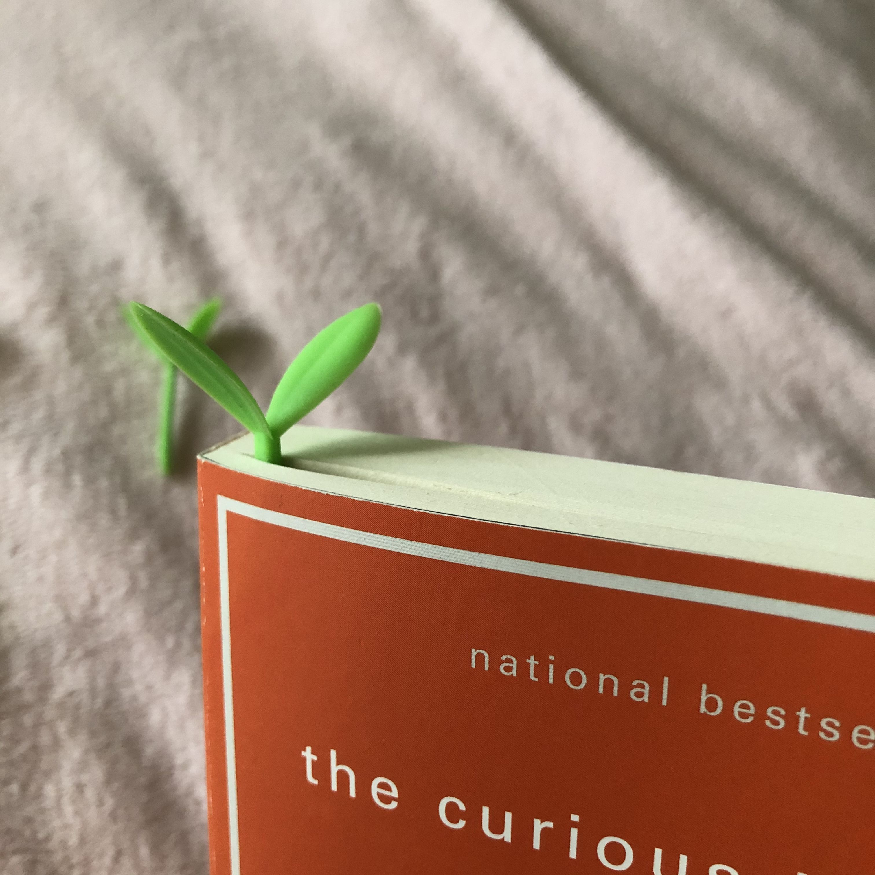 Sprout Little Green Bookmarks Mini Green Sprout Bookmarks Silicone Grass Buds Bookmarks Creative ... | Amazon (US)