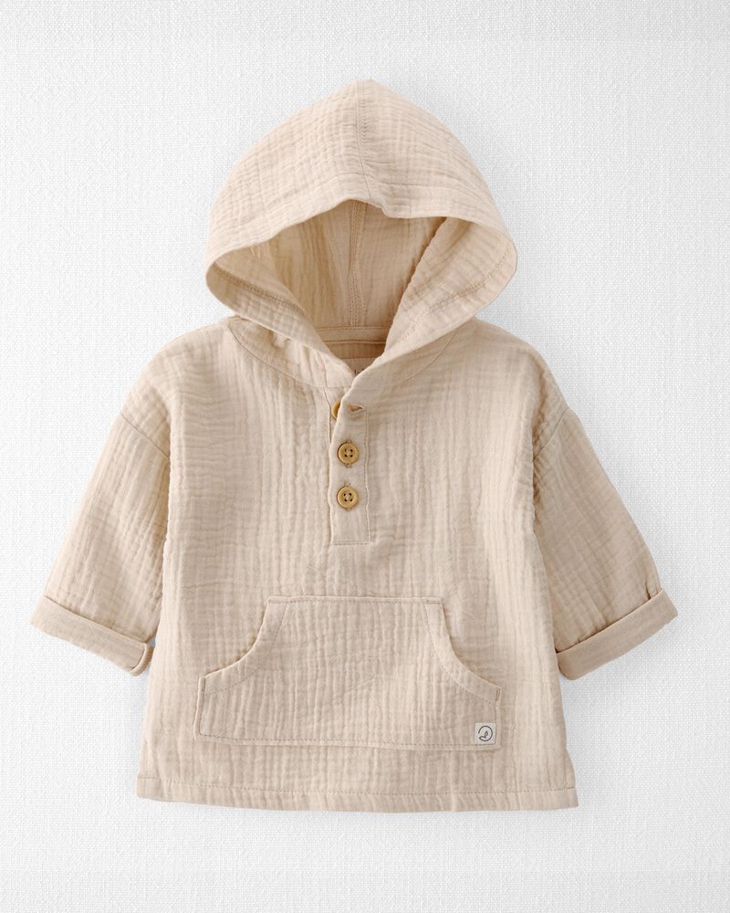 Organic Cotton Gauze Pullover | Carter's