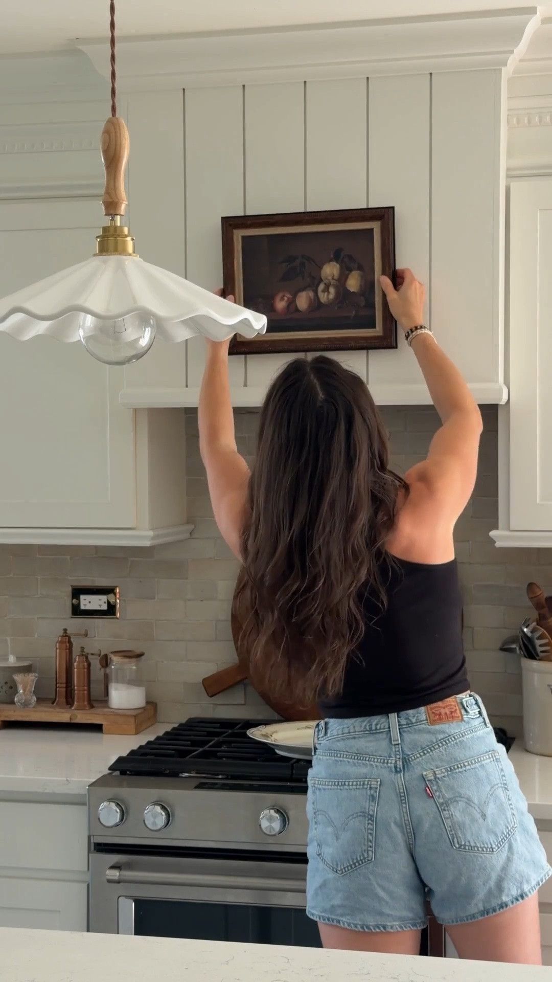 Loving the moodiness this $20 find adds to the kitchen.

#LTKHome #LTKSaleAlert