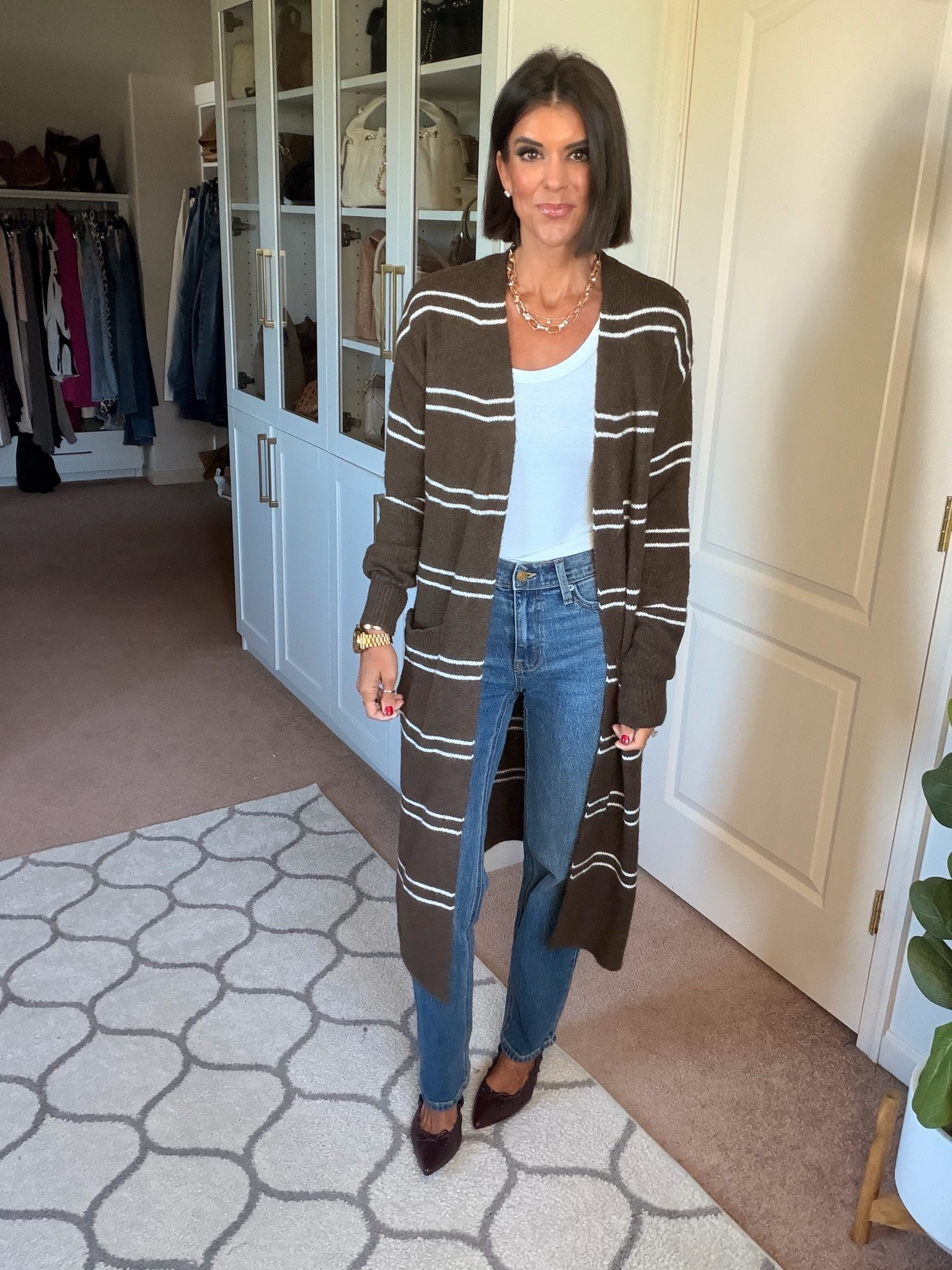New color in this Walmart duster! Size xs in sweater and tank, size 0 in jeans

#LTKSaleAlert #LTKSeasonal #LTKootd