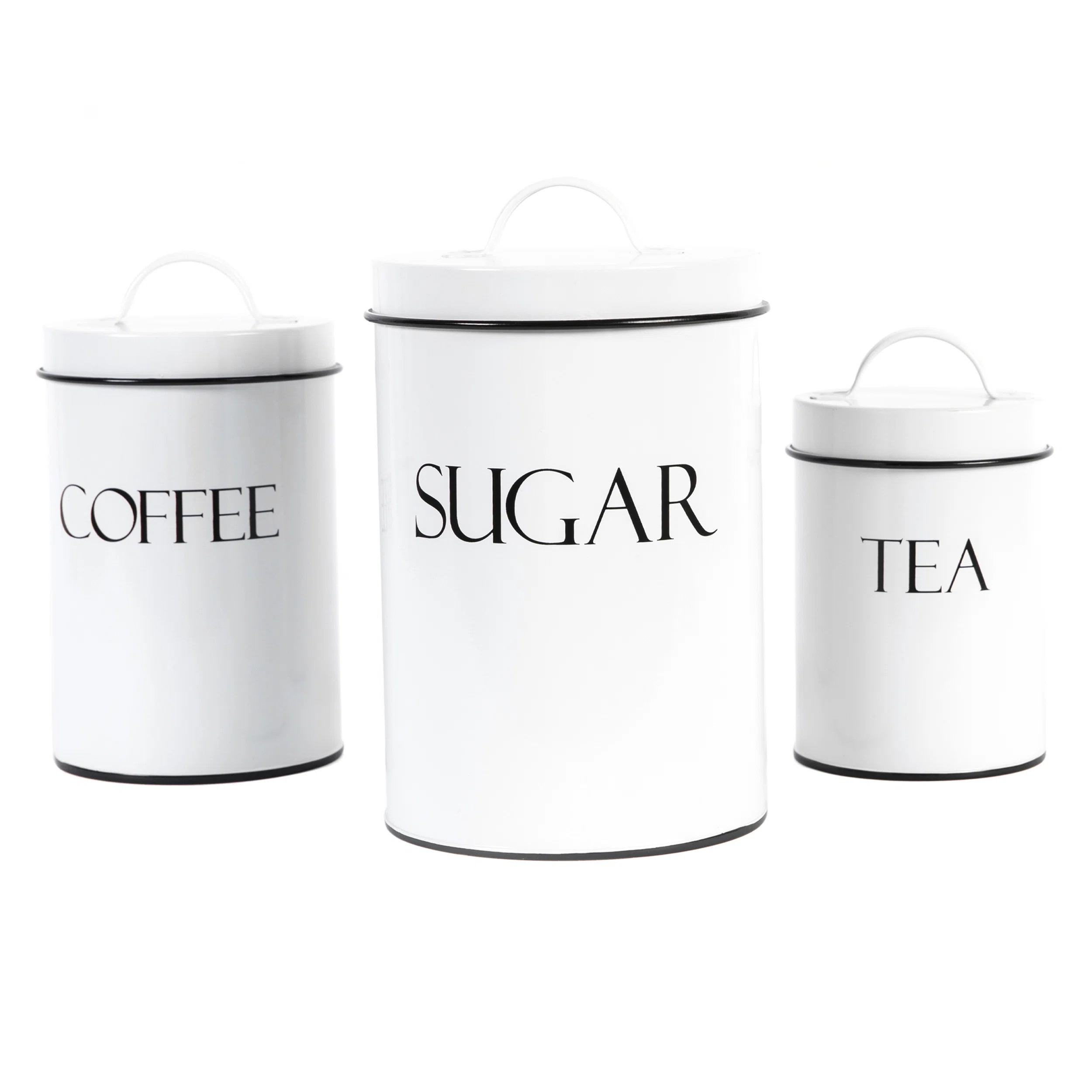 Outshine Farmhouse Nesting Kitchen Canister (Set of 3) | Wayfair North America