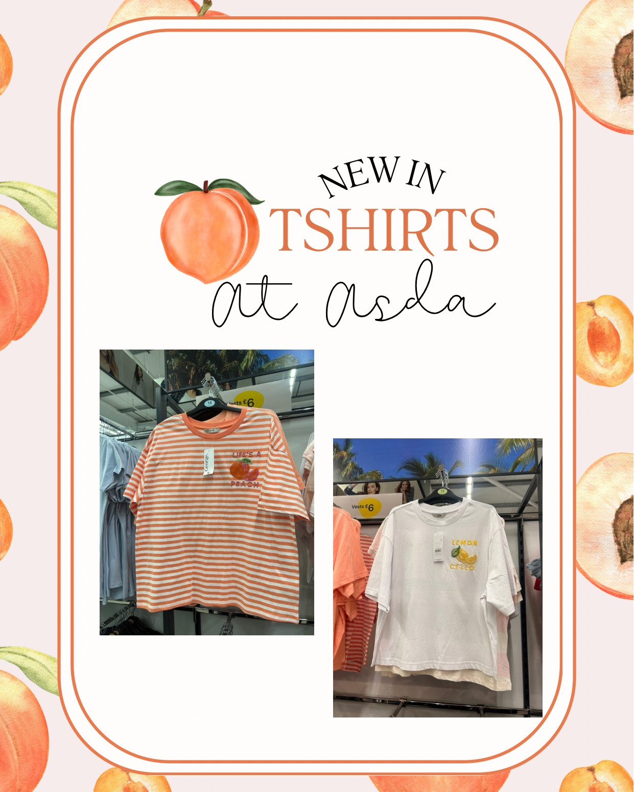 Asda summer t-shirts! 🍋‍🟩🍋🍸

#LTKuk #LTKsummer #LTKstyletip