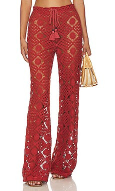 House of Harlow 1960 X Revolve Saskia Pant in Rust Brown from Revolve.com | Revolve Clothing (Global)