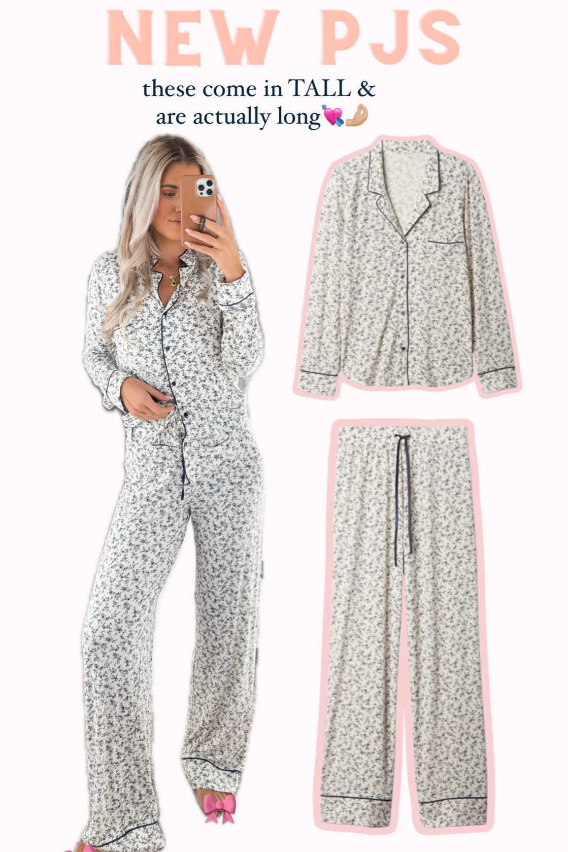 in a small tall! cutest new pjs for spring 

#LTKStyleTip #LTKSaleAlert #LTKFindsUnder50