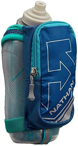 Nathan SpeedDraw Plus Insulated Flask, Handheld Running Water Bottle. Grip Free for Runners, Hiki... | Amazon (US)