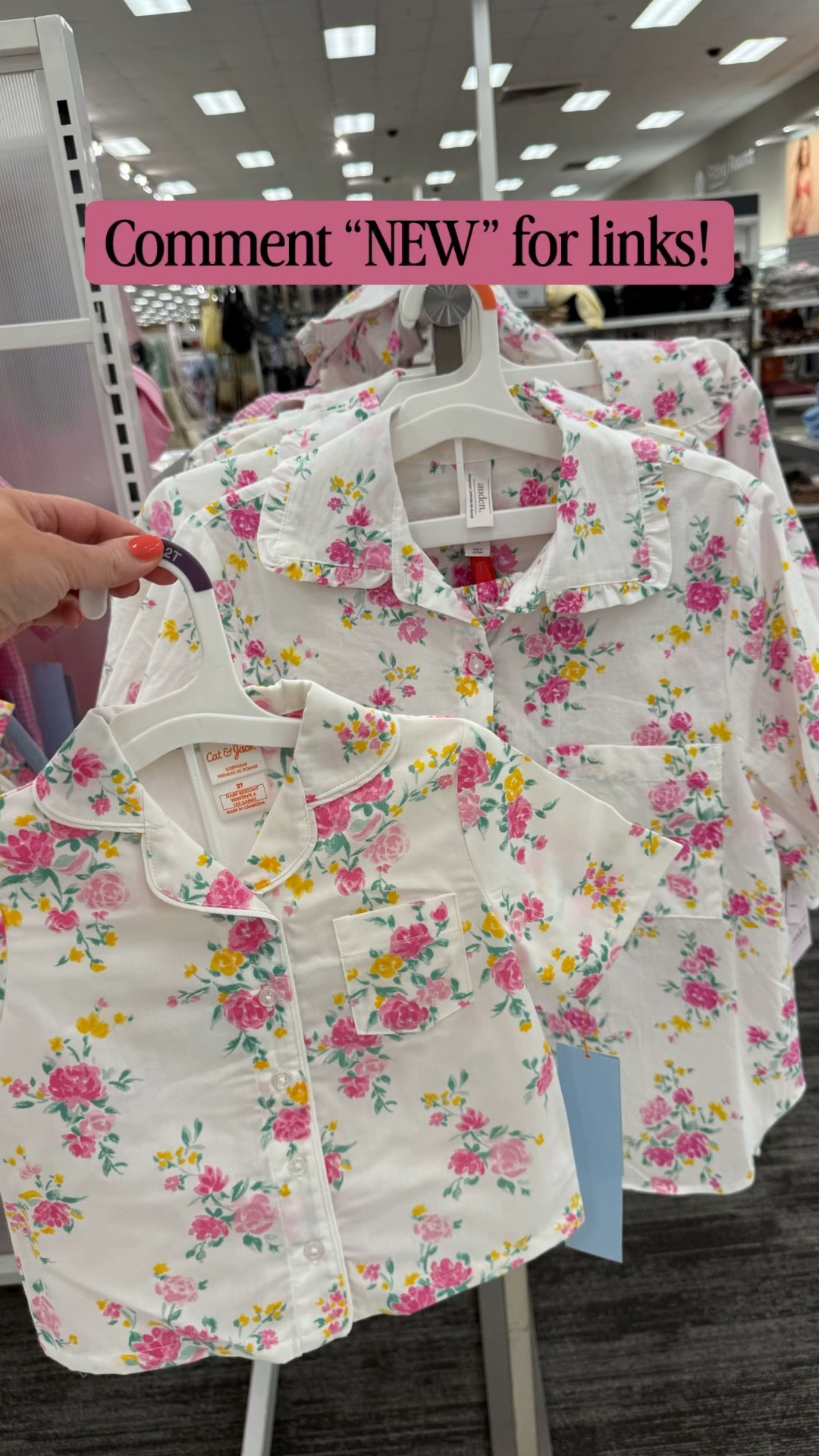🌸 Mommy & me done RIGHT! 🌸
Introducing the cutest Easter basket stuffers at Target — floral PJs for the whole crew! 🐣💐
✨ Women’s: Auden
✨ Kids & Baby: Cat & Jack
Also available in the most adorable pink & green gingham 🩷💚 — because one print is never enough!
Shop now at Target before they sell out! 🎯
#MommyAndMe #TargetFinds #EasterBasket #TargetStyle #AudenStyle #CatAndJack 

#LTKKids #LTKmomlife #LTKBaby