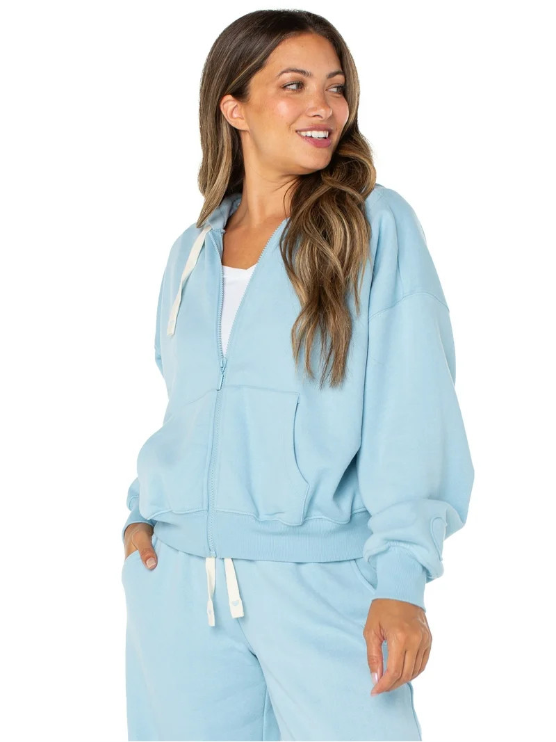 Celebrity Pink Women's Zip Front Hoodie, Sizes XS-4X | Walmart (US)