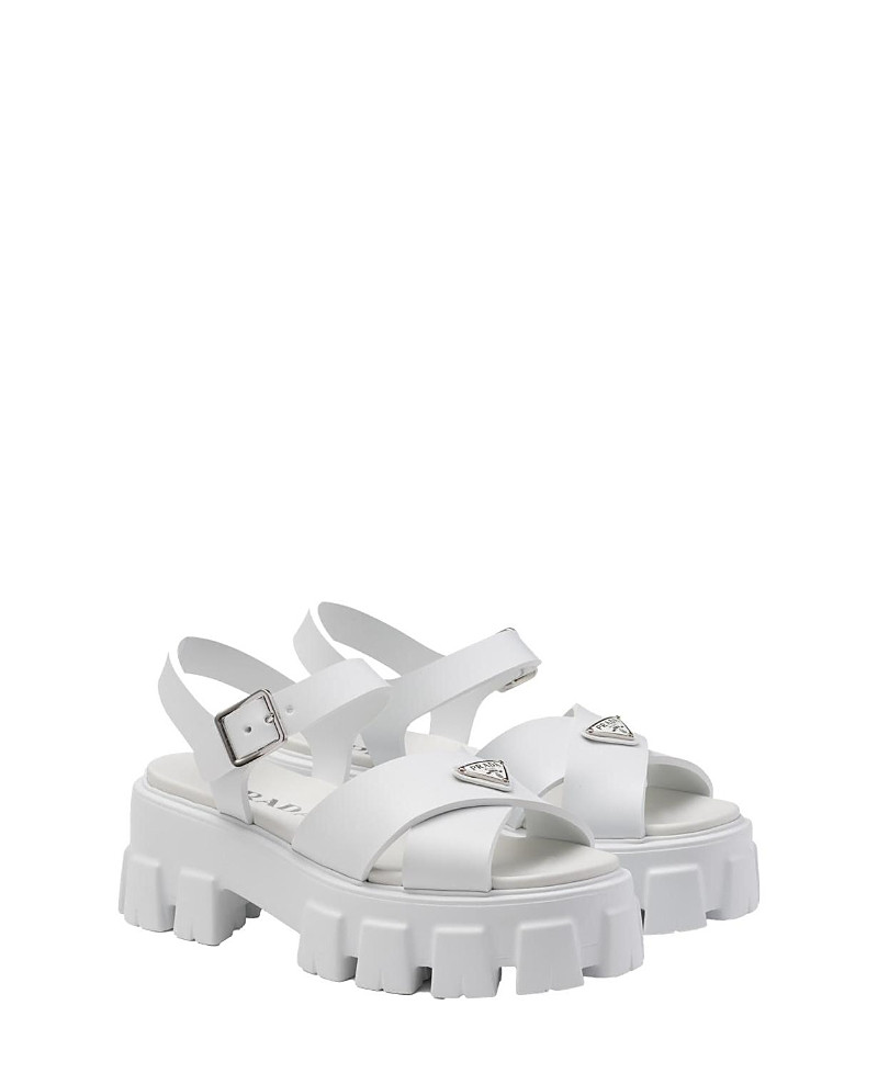 Prada Women's Monolith Rubber Sandals | Bloomingdale's (US)