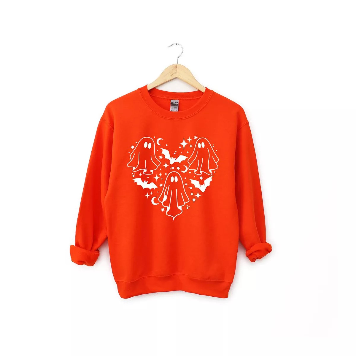 Simply Sage Market Women's Graphic Sweatshirt Ghosts Heart | Target