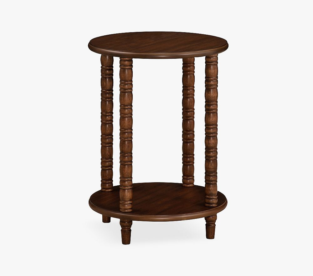 Elsie Side Table, Heritage Walnut, In-Home Delivery | Pottery Barn Kids