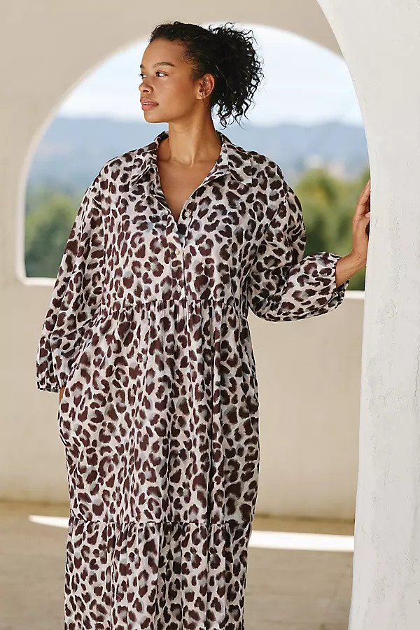 Bettina Cotton Midi Shirtdress | Anthropologie (US)