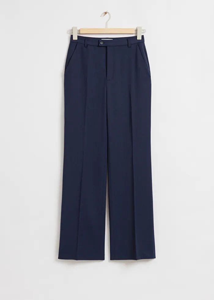 Slim Flared Tailored Trousers | & Other Stories US