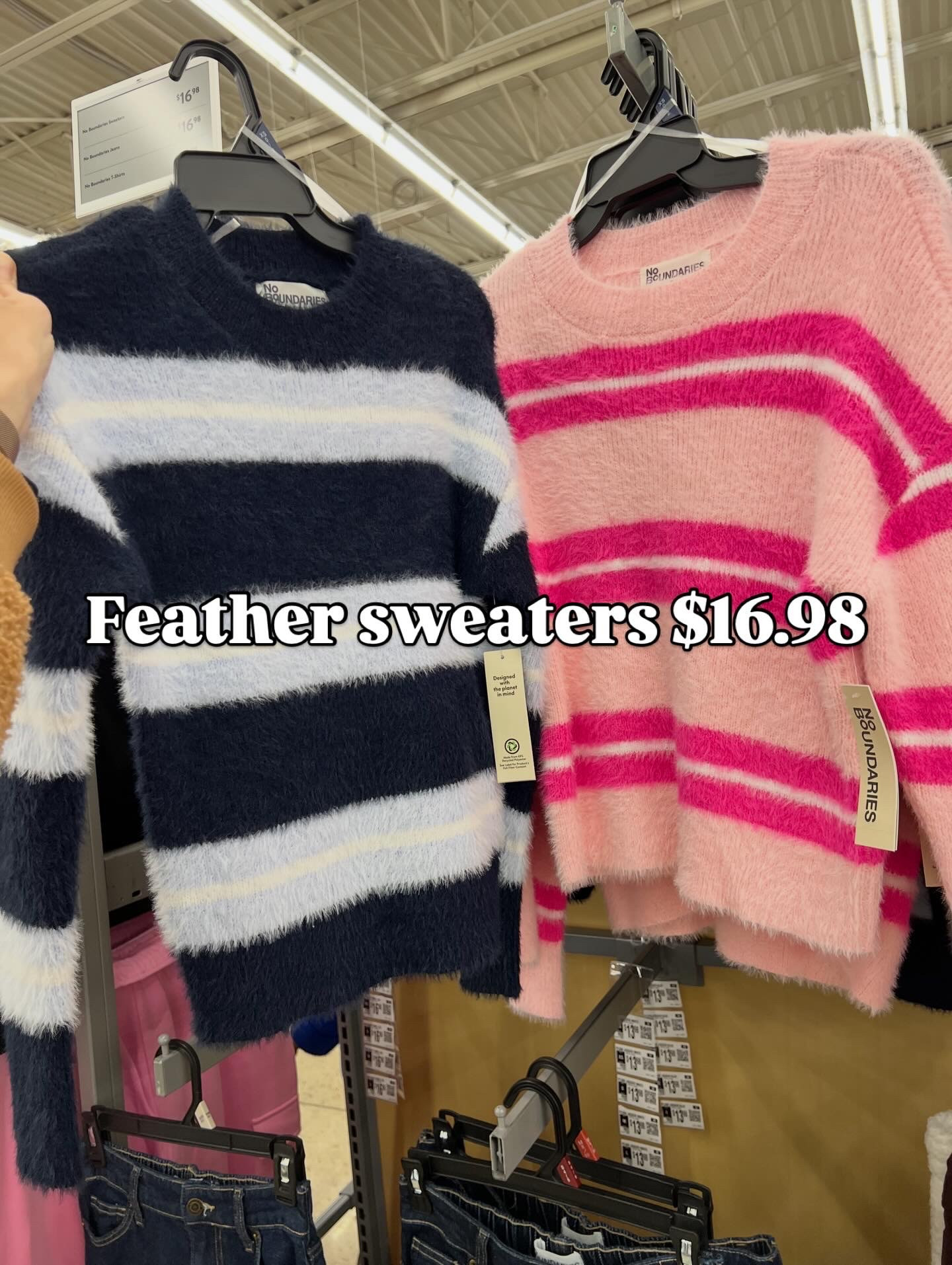 Feather sweaters at Walmart #walmartfashion 

#LTKFindsUnder100 #LTKFindsUnder50