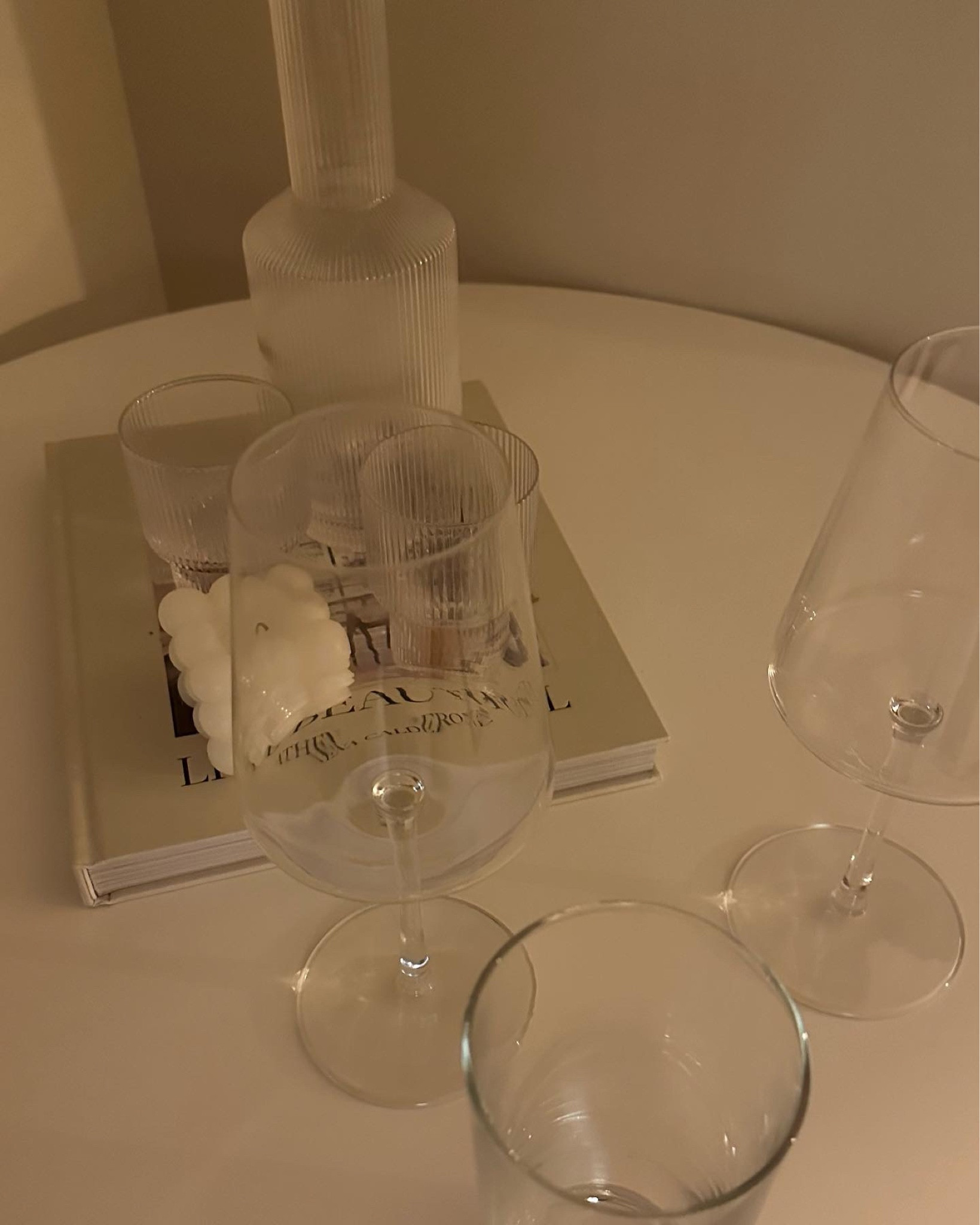 Modern wine glasses 
Minimalist aesthetic  

#LTKGiftGuide #LTKunder100 #LTKhome
