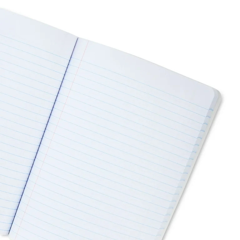 Pen+Gear Wide Ruled Composition Book, 7.5" x 9.75", Black and White, 100 Sheets - Walmart.com | Walmart (US)