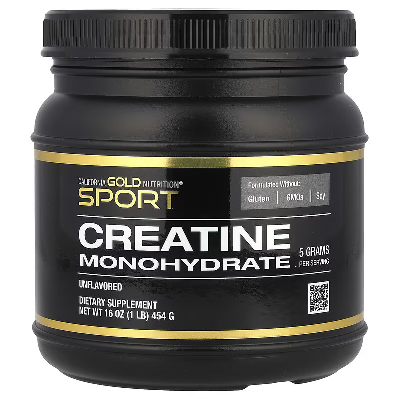 Sport, Creatine Monohydrate, Unflavored, 1 lb (454 g) | iHerb