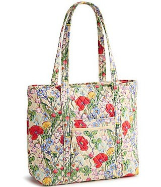 Vera Bradley All the Pretty Flowers Original Premium Cotton Zip Tote Bag - All the Pretty Flowers | Dillard's