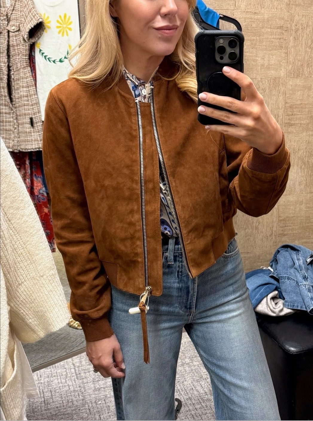 Cutest suede Jacket 
Jeans 
Boots 
Booties 
Fall Outfit 
#LTKStyleTip 

#LTKSeasonal