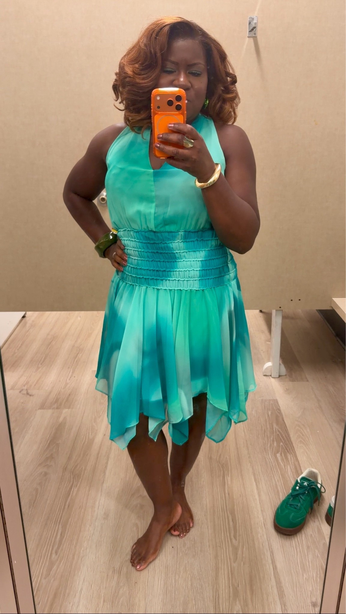 Taylor Dress from Macy’s. Wearing an 8 in this one.

#LTKootd #LTKselfcare
