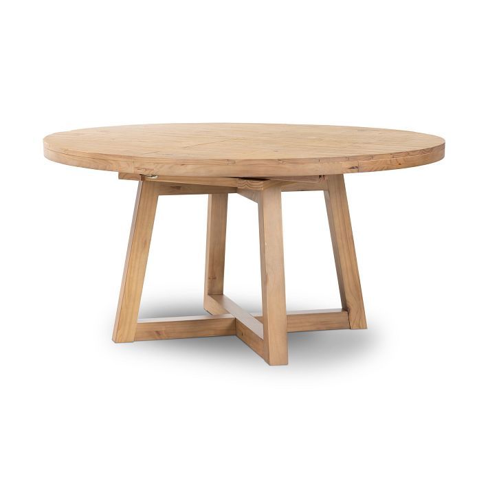 Emmerson® Round Expandable Dining Table (60"–72") | West Elm (US)