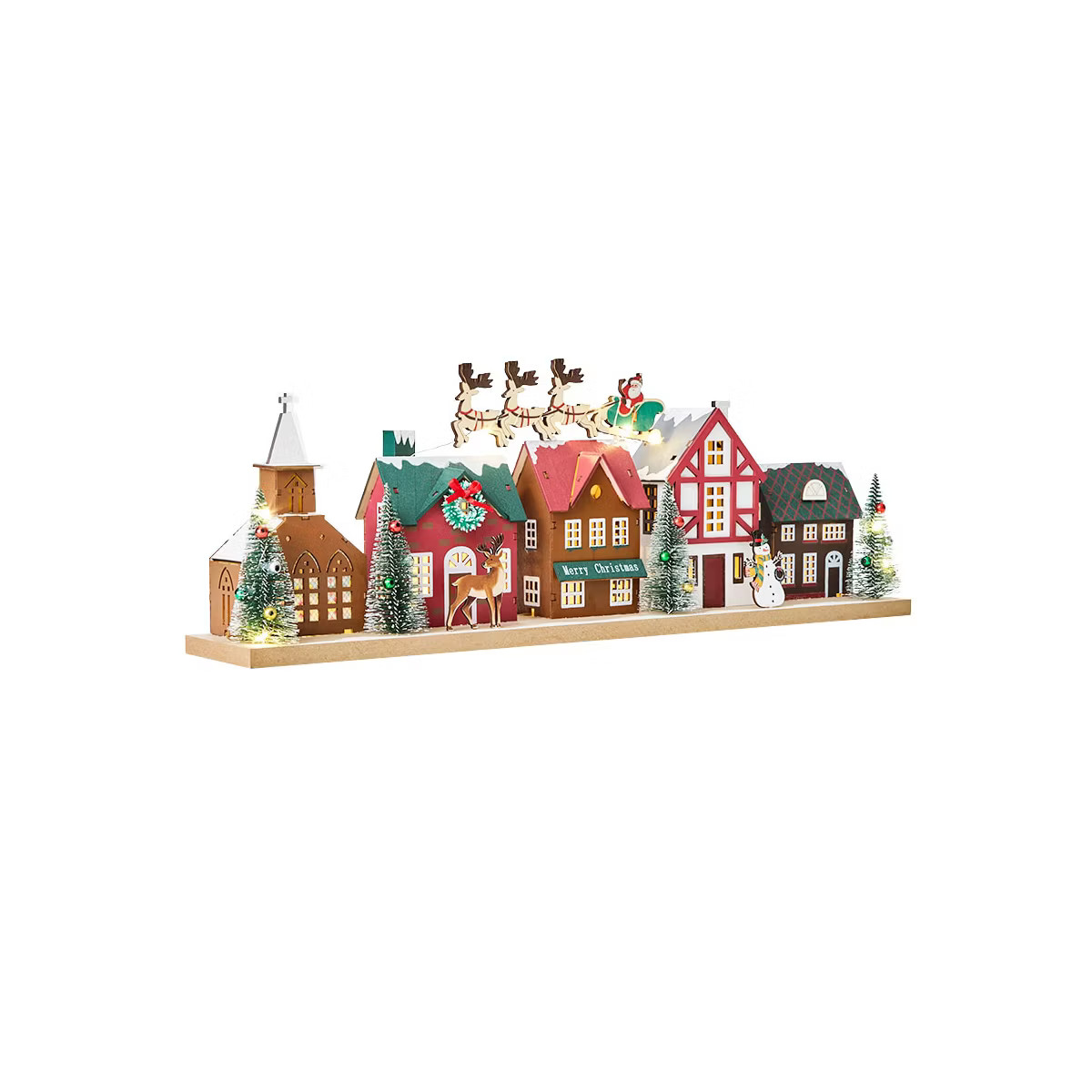 The Lakeside Collection Lighted Christmas Village | Target