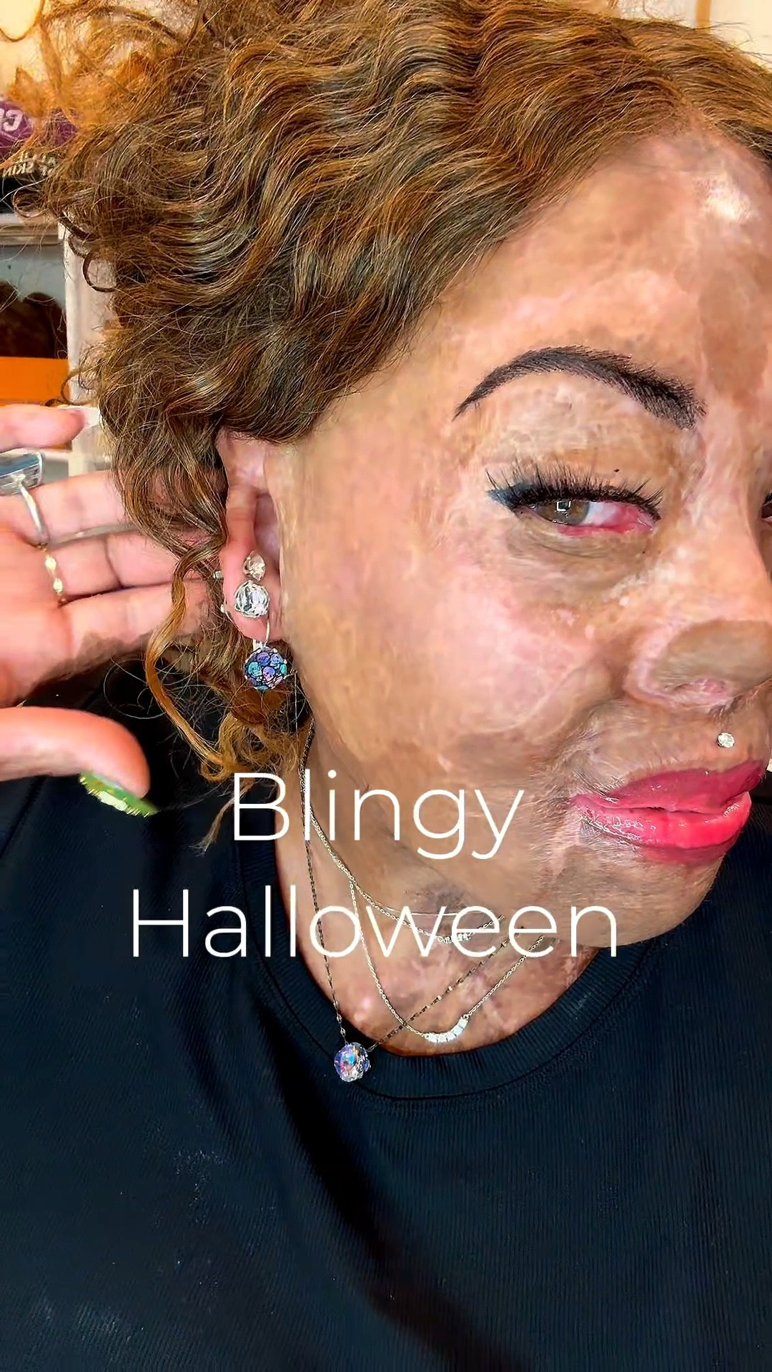 Gorgeous Austrian Crystals by @JoJoLovesYou - if you look closely, you’ll find a bat and one pair of earrings and skulls and the other!

These are blingy and subtle enough to wear year-round!

Code: TONYA15 for 15% Off 

My press on nails are by Ersa Nails 💅🏽 

#LTKHalloween #LTKGiftGuide #LTKBeauty