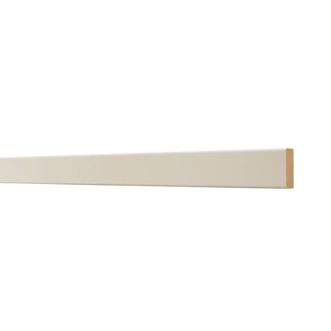 RELIABILT 1-in x 2-in x 8-ft Radius Edge Painted MDF Board | Lowe's