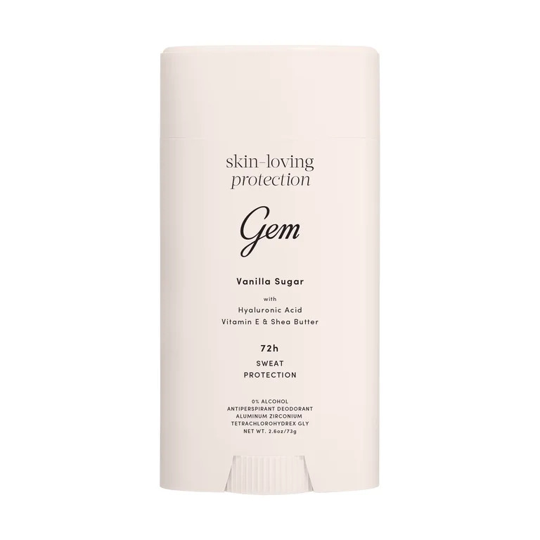 Gem Skin-Loving 72hr Protection Antiperspirant Stick: Vanilla Sugar 2.6 oz | Walmart (US)