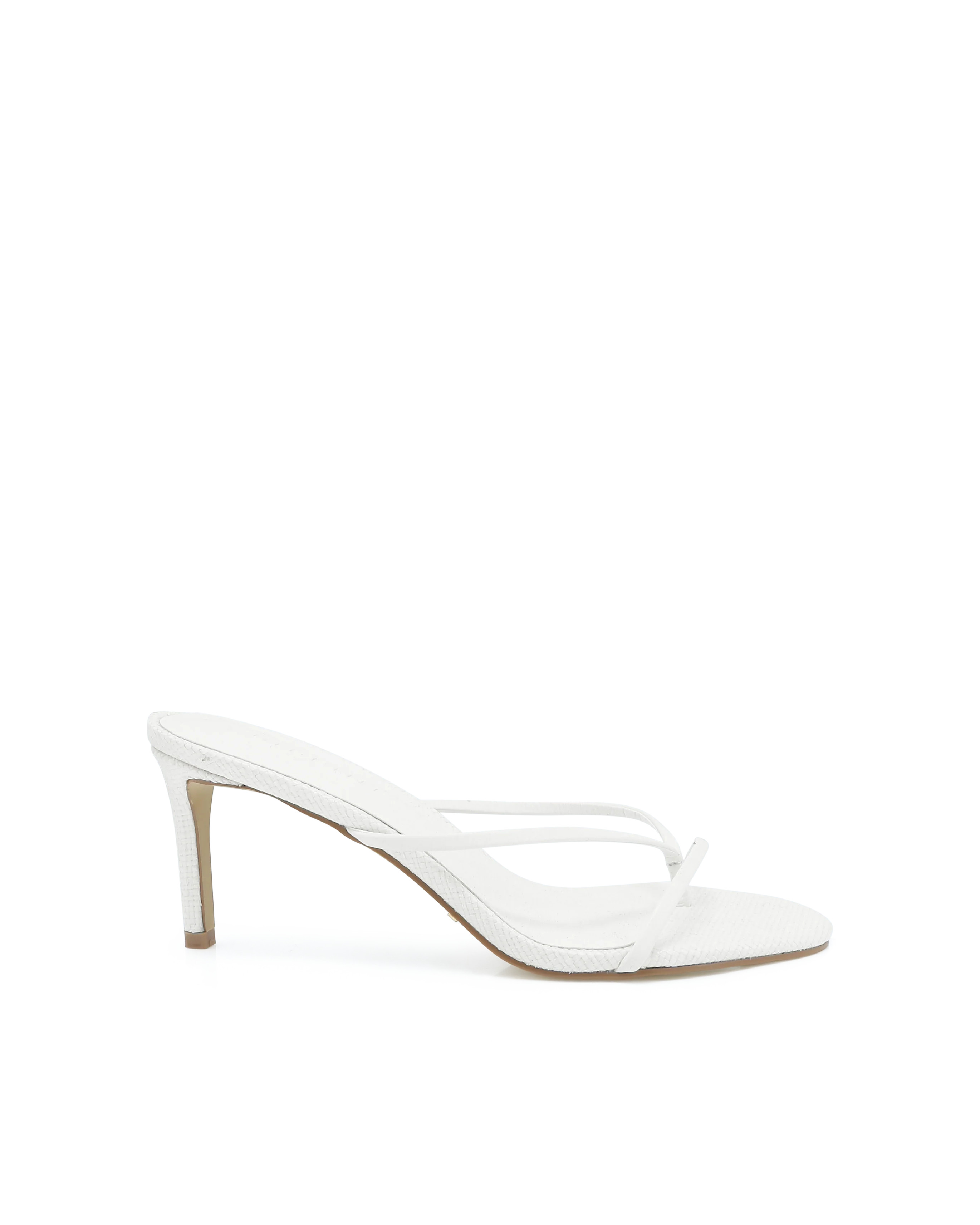 ROMEO - WHITE-WHITE RAFFIA - Heels - Billini | Billini AU