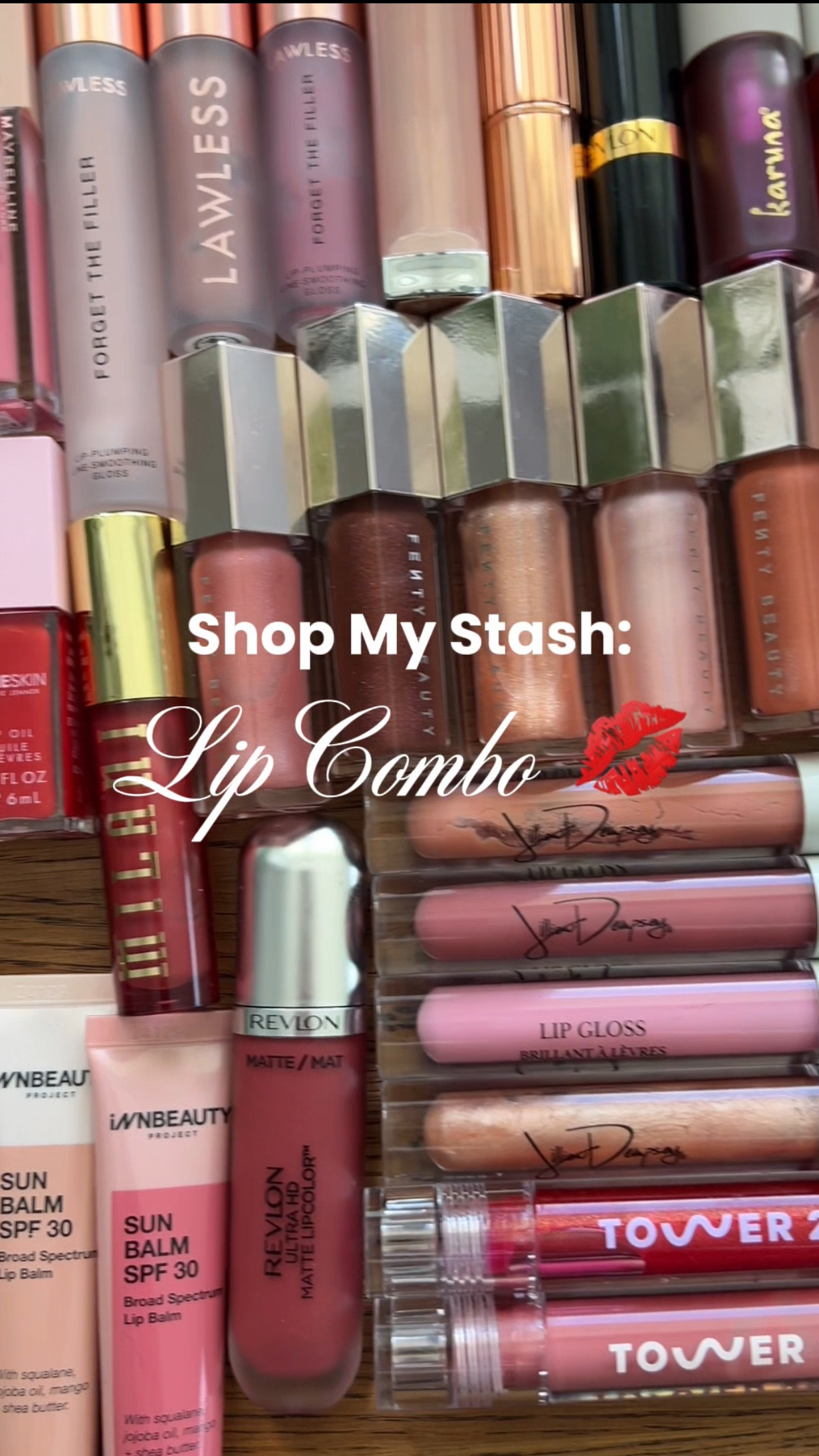 Shop My Stash: Lip Combo 💄 
Glossy new lip products are my kryptonite. I’m completely powerless in their presence. (Hi, I’m Candida 👋🏼 and I hoard lip glosses)

But lately, I’ve been making an effort to shop my own stash—to actually use the gems I already have instead of impulse-buying more every week. 😅

✨ Today’s Lip Combo: 🖊️ Liner: e.l.f Cream Glide Liner in Pinky Swear — it's $2. TWO DOLLARS. 💋 Gloss: Lawless Forget the Filler in Nudie — juicy, glossy, pinky nude with a pearl finish. One of the best formulas I’ve ever used, and I somehow forgot I owned it?!

I’m obsessed all over again.

#LTKBeauty #LTKOver40