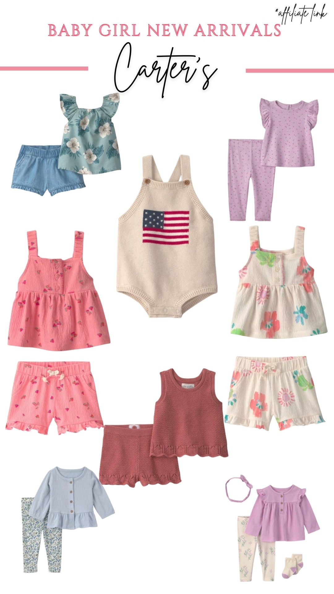 Baby girl new arrivals from carters! Summer outfits from carters

#LTKKids #LTKBaby #LTKBump