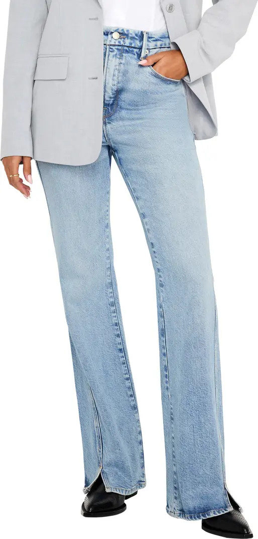 Good Curve Front Slit Bootcut Jeans | Nordstrom Rack