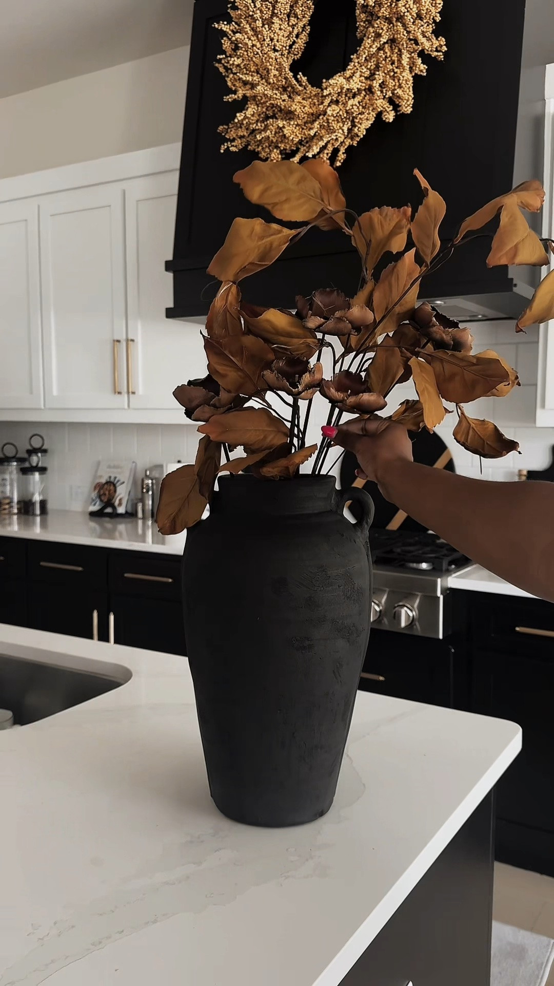 The color of these dried palms was too good to pass up, but the light wood stems were definitely giving craft-store dowels. 😅 A little brown spray paint completely elevated the look and made them feel so much more realistic. At $16 for a set of 5, this was an easy DIY fix instead of a return. 🤎

Linked the stems + spray paint I used!#LTKFinds #LTKStyleTip #HomeDecor #DIYDecor #BudgetDecor #AffordableDecor #DecorHack #HomeStyling #InteriorStyling #NeutralDecor #ModernDecor #DriedFlorals #DriedPalms #FauxFlorals #DIYHomeDecor #DecorOnABudget #HomeInspo #InteriorInspo #LoweFinds

#LTKHome #LTKHome #LTKSeasonal