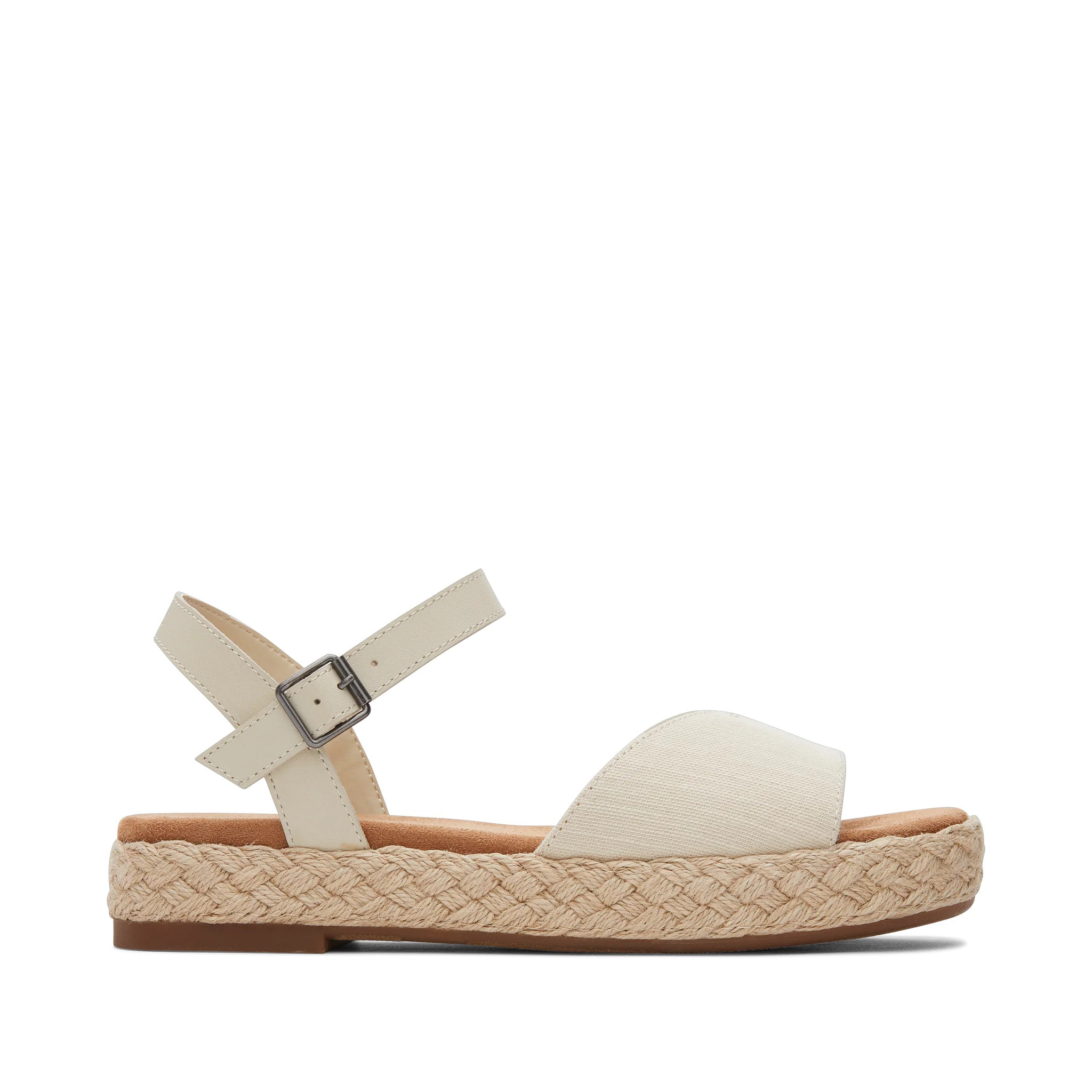 Womens Abby Natural Flatform Espadrille Sandal | Toms EMEA
