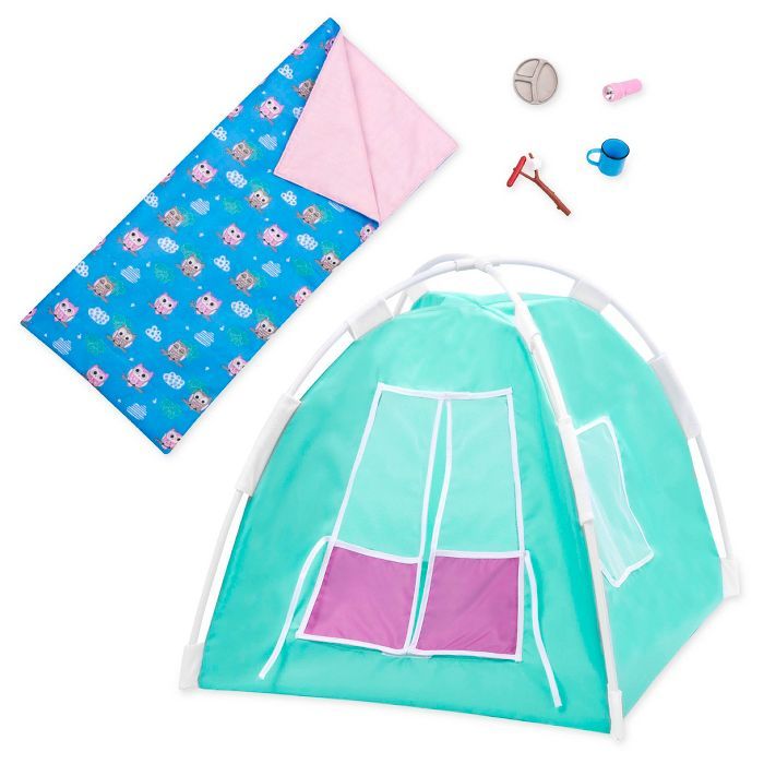 Our Generation Camping Accessory Set for 18" Dolls - Happy Camper | Target