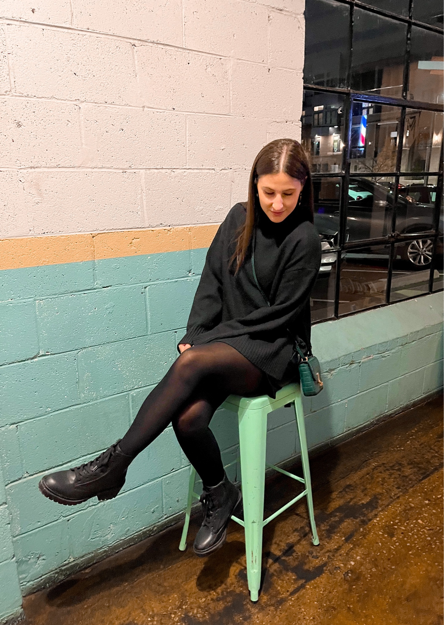 Channeling my inner Wednesday 🖤 

#LTKstyletip #LTKunder50 #LTKSeasonal